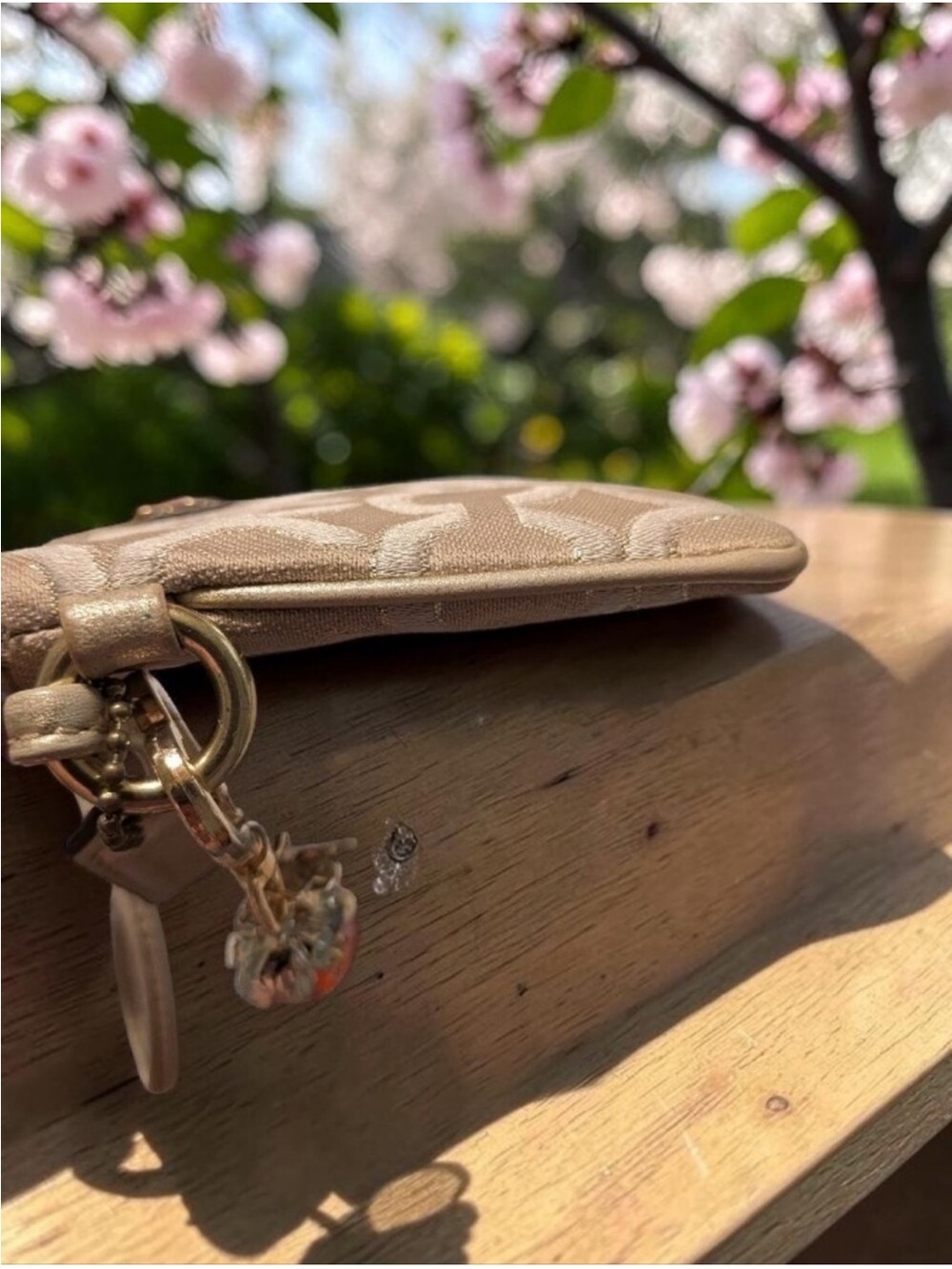 coach wristlet signature jacquard - Picture 5 of 8
